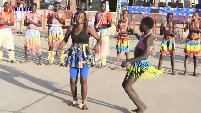 Festival Dary 5 : démonstration de la danse traditionnelle de la Tandjilé. #Tchad