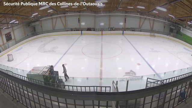 ‘Intoxicated’ Zamboni driver slowly crashes into ice rink boards
