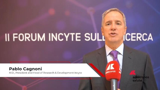 Cagnoni (Incyte): Investiamo 1,5 mld dollari l'anno in ricerca e sviluppo nel mondo