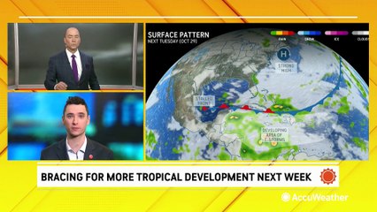 Download Video: Areas of concern for the tropics as we head towards November