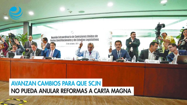 Avanzan cambios para que SCJN no pueda anular reformas a Carta Magna