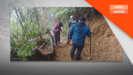 Amaran pendakian ke puncak Gunung Kinabalu