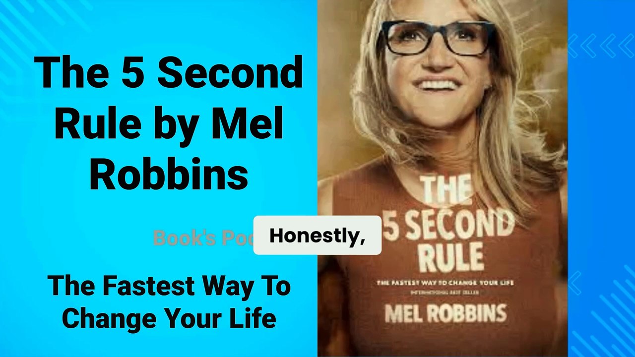 Discover the Power of The 5 Second Rule by Mel Robbins Audiobook, Book Summary in English