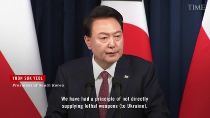 South Korean President Raises Possibility of Supplying Ukraine with Arms