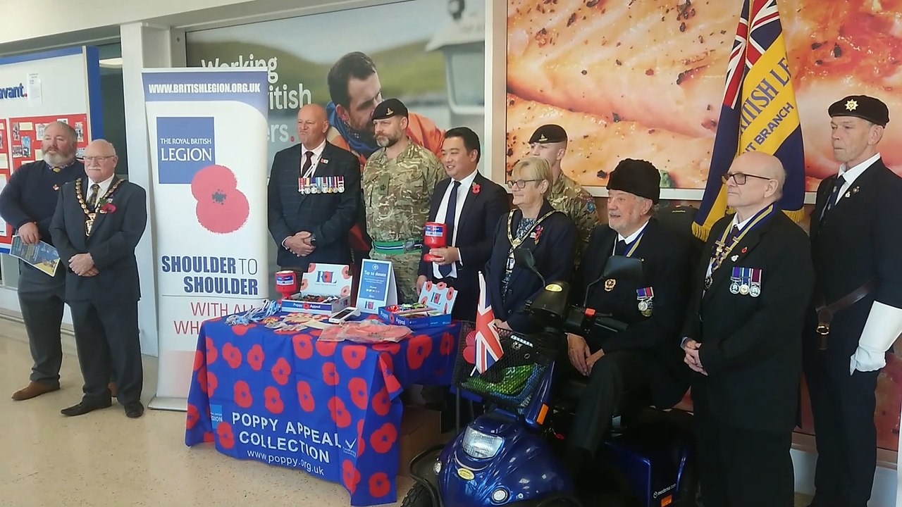 Havant poppy appeal launches as veterans tell heartfelt stories