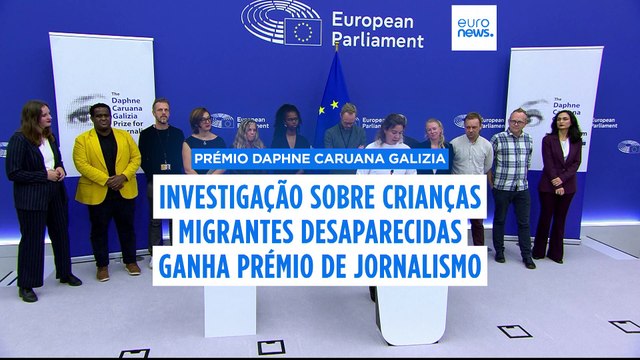 Investigação sobre crianças migrantes desaparecidas ganha Prémio Daphne Caruana Galizia