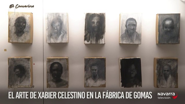 Explora 'Azules continuos' en la exposición de Xabier Celestino en la Fábrica de Gomas