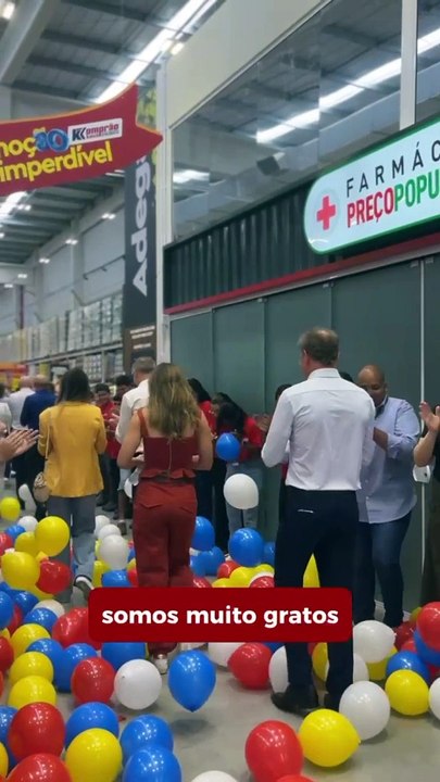 Nova loja do Komprão já está aberta em Itajaí; veja as fotos da inauguração 