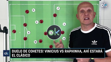 Duelo de cohetes! Vinicius vs Raphinha, ahí estará el clásico