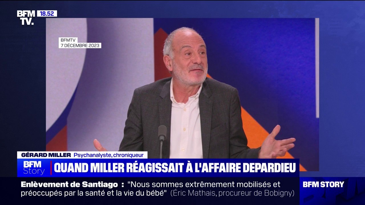 "Un certain nombre de choses qui ne peuvent pas se faire": Quand Gérard Miller, accusé de viols et agressions sexuelles par plusieurs dizaines de femmes, évoquait le cas Gérard Depardieu