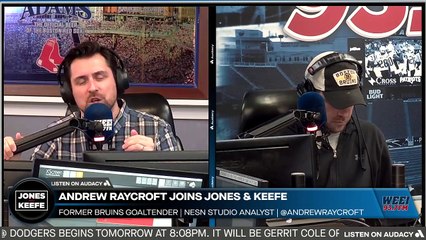 Jones & Keefe: Adnrew "Razor" Raycroft joins the show