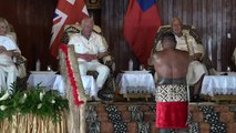 El rey Carlos III probó una bebida narcótica en Samoa
