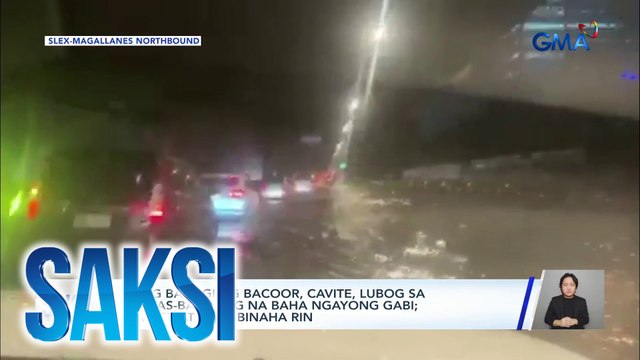 Cavite, state of calamity na dahil sa Bagyong Kristine; mga nakatira sa tabing-dagat at daluyan ng tubig, lumikas | Saksi