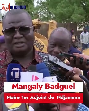 #Tchad : La Mairie centrale de N’Djamena procède au déguerpissement des conteneurs et hangars construits de manière anarchique sur l’axe CA7.