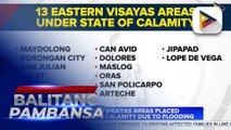 13 Eastern Visayas areas placed under state of calamity due to flooding