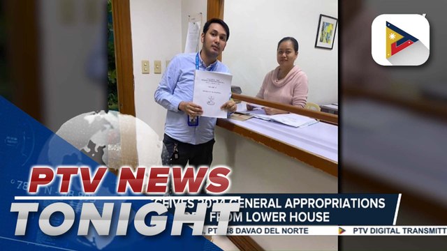 Senate receives 2024 General Appropriations Bill copy from lower house