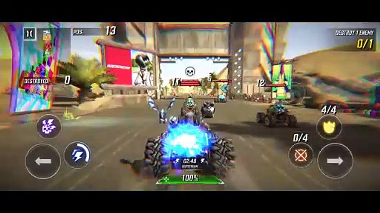 The Future of RACE  Rocket Arena Car Extreme Chapter 13 destroy enemies with ram 1 is Here