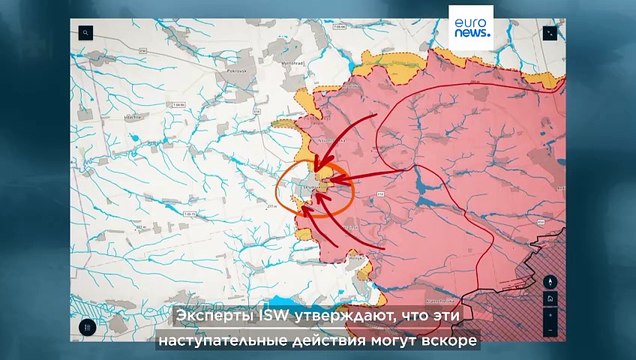 Российские войска усиливают давление на Селидово