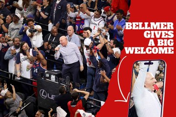 Steve Bellmer gave the Clippers Nation a huge welcome to their new home Intuit Dome