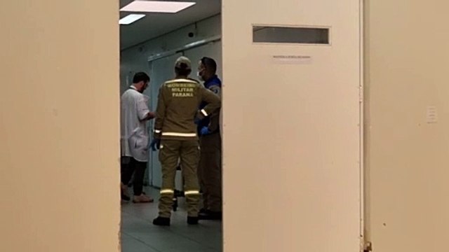Chapa de portão atinge cabeça de trabalhador em empresa às margens da BR-277