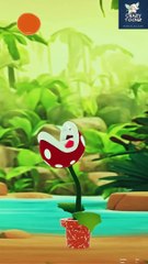 zoombi fruits eating 3d animation kids video .