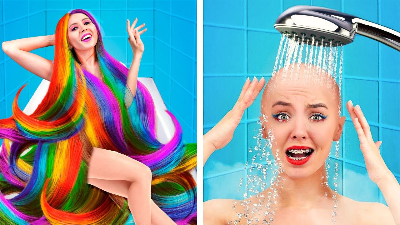 Problèmes de cheveux longs VS courts ! Situations capillaires drôles et embarrassantes