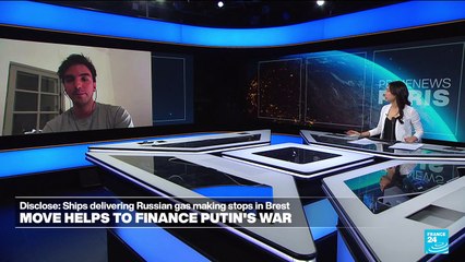 Disclose: Russian gas tankers make repair stops in French port