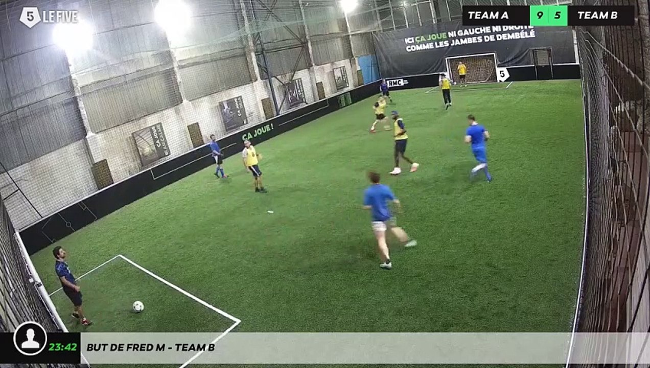 But de Fred M - Team B