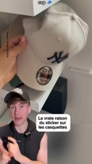 Pourquoi un sticker sur la casquette ️ Ce produit est en lien dans ma Bl0 (sur mon profil, sous ma photo de profil) / P.UBLlClTE