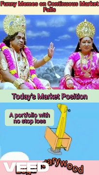 Funny Memes on Continuous Market Falls | DIIS Vs FIIS | Stock Market Fall Memes | US Crisis #funny