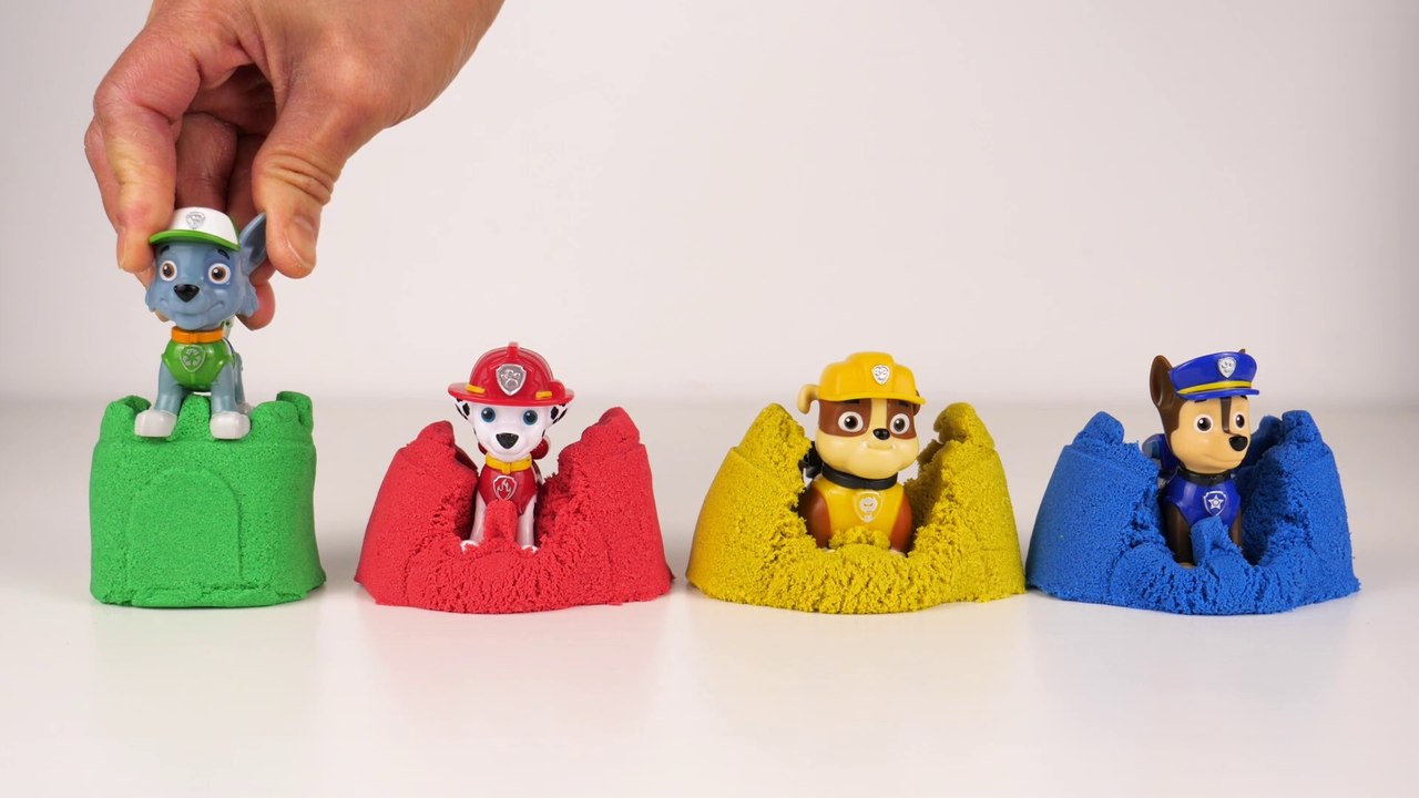 Learn Colors with Paw Patrol and Tayo Buses for Kids