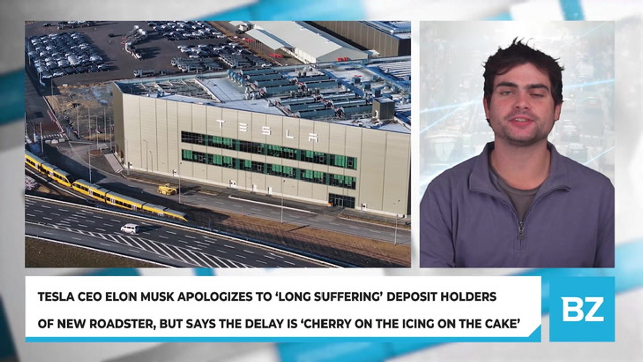 Tesla CEO Elon Musk Apologizes To 'Long Suffering' Deposit Holders Of New Roadster, But Says The Delay Is 'Cherry On The Icing On The Cake'