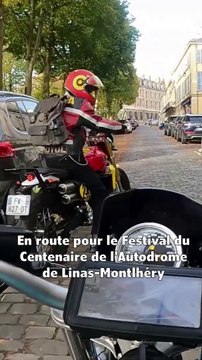 🔥 Balade en Fantic Caballero au Festival du Centenaire de l'Autodrome de Linas-Montlhéry