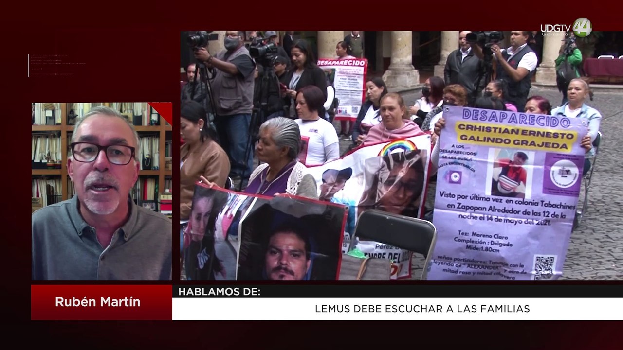 Lemus debe escuchar a las familias: Rubén Martín