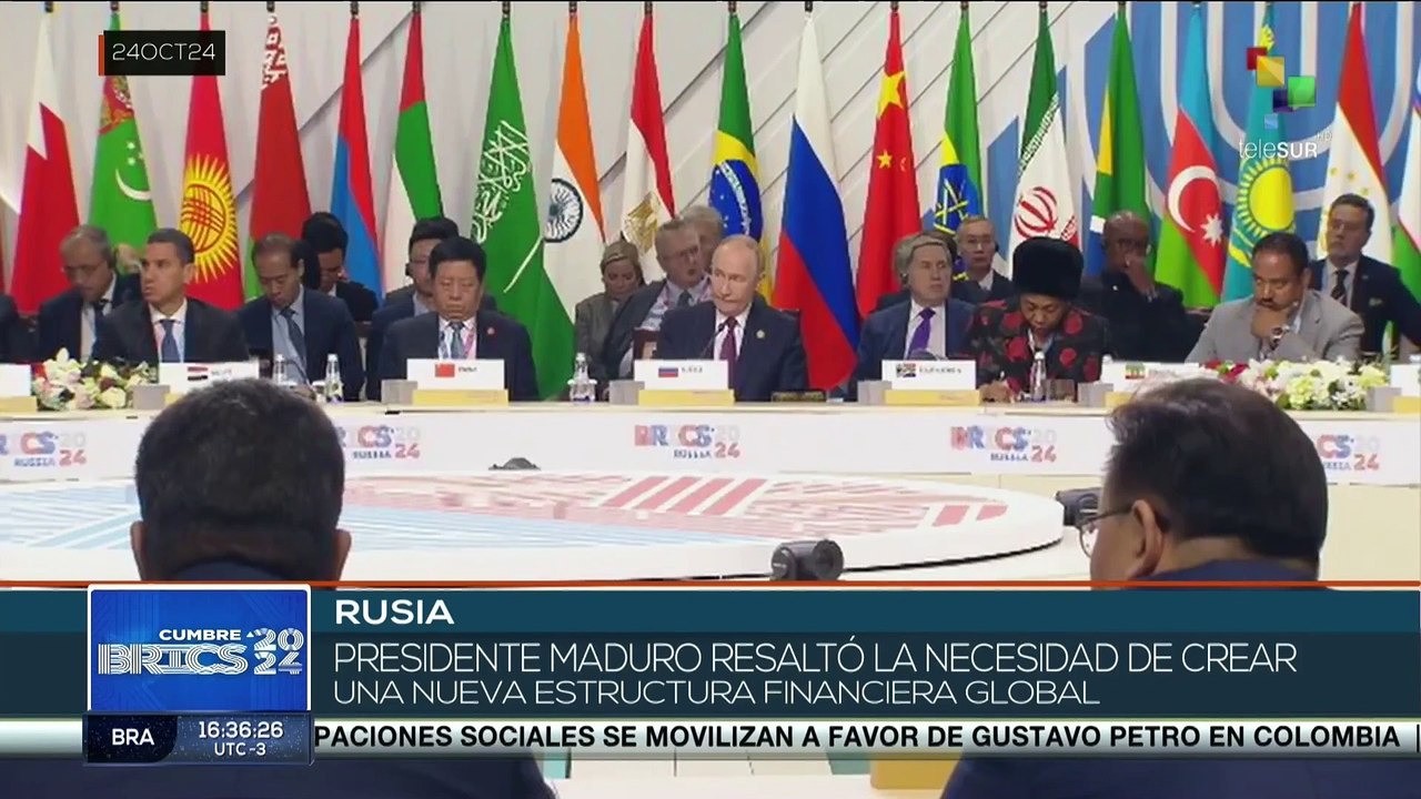 Pdte. Nicolás Maduro resaltó el liderazgo en los BRICS