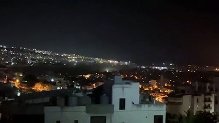 ‏إنهيار مبنى إثر غارة إسرائيلية على منطقة ‌‏الشويفات بالضاحية الجنوبية