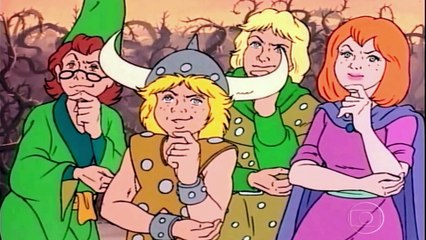 Caverna do Dragão - Episódio 4 - Vale dos unicórnios - dublado fullhd hd 4k 1080p desenho
