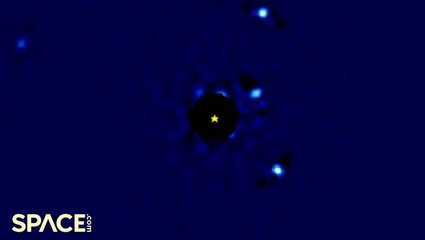 Time-Lapse Of Four Large Exoplanets Orbit A Star In 12-Years