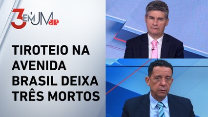 Piperno e Trindade discutem se é necessária interferência do governo federal na segurança do RJ
