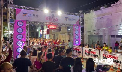 Com recorde de inscrições, UNIFSM reúne 500 pessoas na 8ª edição da Corrida Rosa em Cajazeiras
