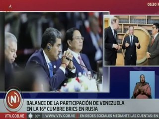 Canciller Yván Gil: El discurso del Pdte. Maduro en los BRICS fue histórico