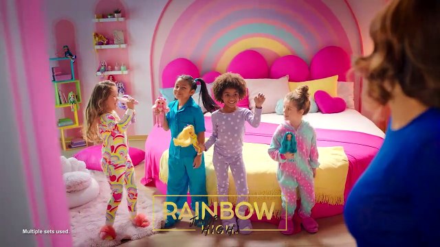 Rainbow High: Junior High Pajama Party Dolls Commercial!