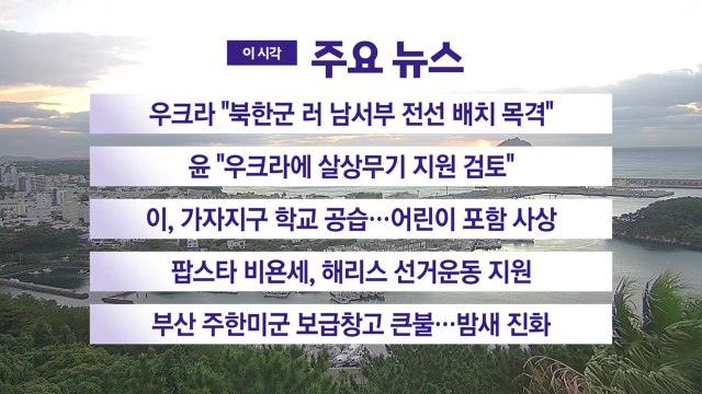 [YTN 실시간뉴스] 우크라 북한군 러 남서부 전선 배치 목격 / YTN