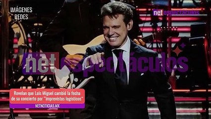 Revela Luis Miguel porque reprogramó su concierto en la CDMX