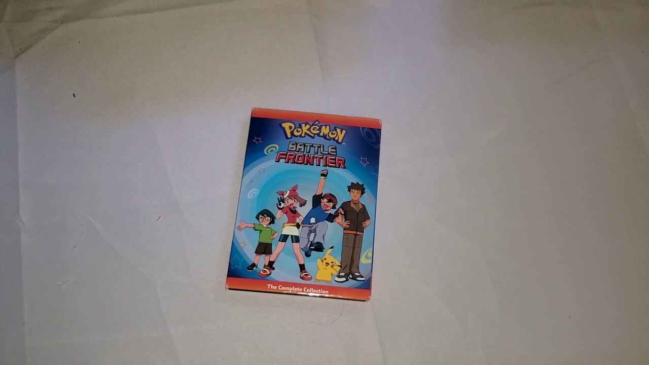 Pokemon: Battle Frontier The Complete Collection DVD Unboxing