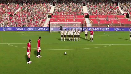 Greatest Free Kick? Bruno Fernandes Manchester United Vs Liverpool eFootball 2025