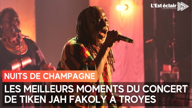 Les meilleurs moments du concert de Tiken Jah Fakoly aux Nuits de Champagne 2024