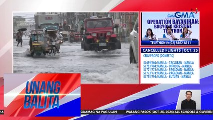 Ilang establisimyento, nagbukas sa kabila ng malakas na hangin at pag-ulang dulot ng Bagyong Kristine | Unang Balita