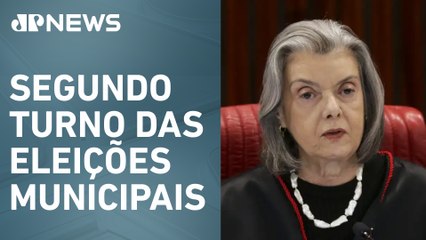 Cármen Lúcia pede que eleitores compareçam às urnas