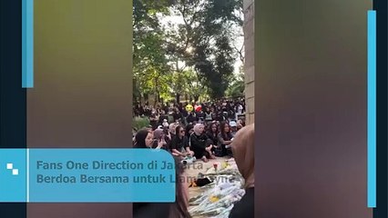 Fans One Direction di Kawasan Jakarta Berdoa Bersama untuk Liam Payne